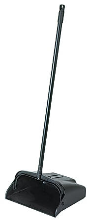 Continental Lobby Dustpan, Black, Pack Of 4