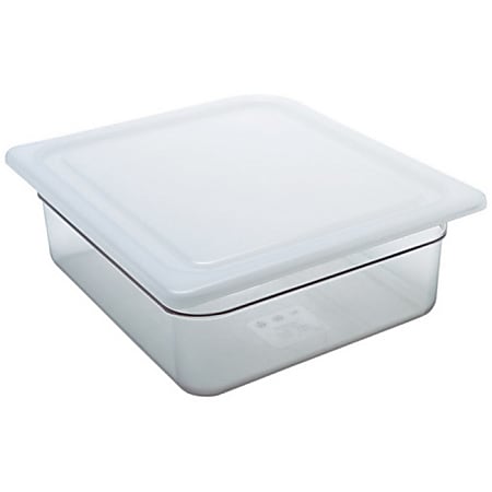 Cambro 1/2 Size Camwear Food Pan Seal Cover, Clear