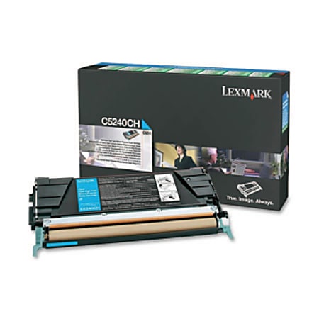 Lexmark™ C5240CH Cyan High Yield Return Program Toner Cartridge