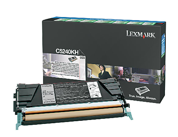 Lexmark™ C5240KH High-Yield Return Program Black Toner Cartridge