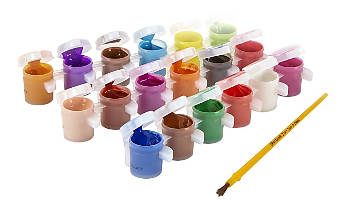 Crayola Washable Kids Paint Pots - Office Depot