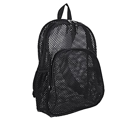 Mesh deals school bags