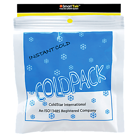 First Aid Only Instant Cold Pack - 4" Width x 5" Depth - 1 Each