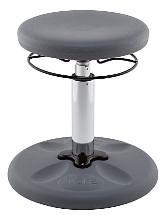 Kore Design™ Kids Adjustable Standard Wobble Chair 14-19", Grey