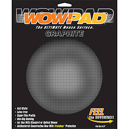 Miller's Creek Circular WOW! Mouse Pad - Graphite