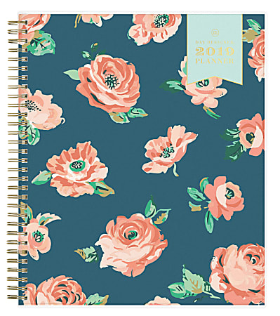 Day Designer for Blue Sky™ Monthly Planner, 8" x 10", Reese, January 2019 to December 2019