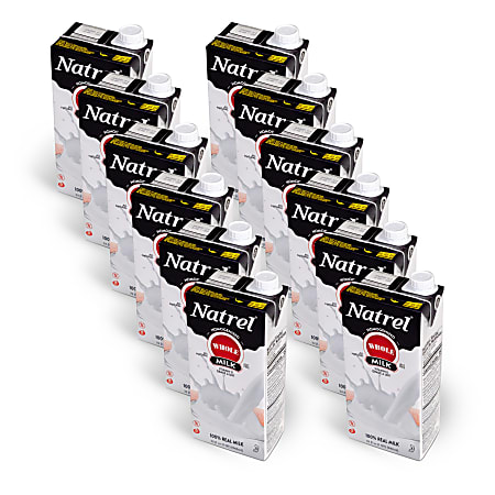 Natrel® Whole Milk, 32 Oz, Pack Of 12 