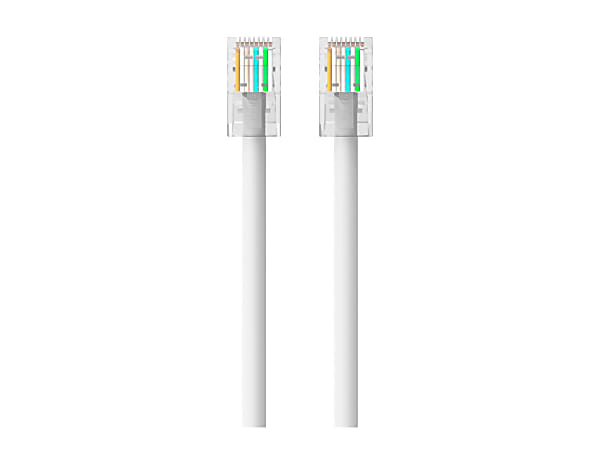 Belkin High Performance - Patch cable - RJ-45 (M) to RJ-45 (M) - 5 ft - UTP - CAT 6 - white -  - A3L98005WHT