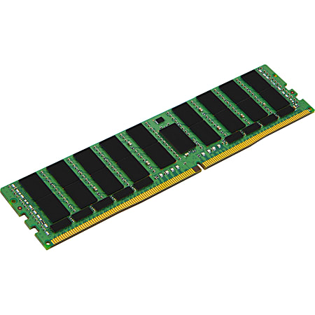 Kingston 64GB DDR4 SDRAM Memory Module - For Server - 64 GB - DDR4-2666/PC4-21300 DDR4 SDRAM - 2666 MHz - CL19 - 1.20 V - ECC - 288-pin - LRDIMM - Lifetime Warranty
