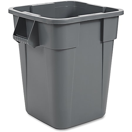Rubbermaid® Commercial Brute Square Containers, 40 Gallons, Gray