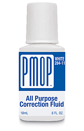 Sanford® PMOP All-Purpose Correction Fluid, Tapered Brush, 18 mL, Pack Of 12