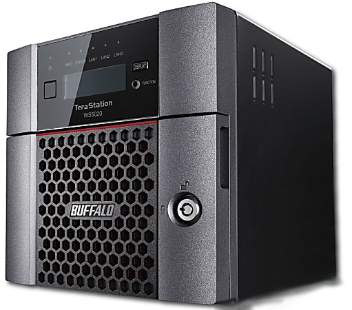 Buffalo TeraStation 5220DN Windows Server IoT 2019 Standard 8TB 2 Bay Desktop (2x2TB) NAS Hard Drives Included RAID iSCSI - Intel Atom C3338 Dual-core (2 Core) 1.50 GHz - 2 x HDD Supported - 8 TB Supported HDD Capacity