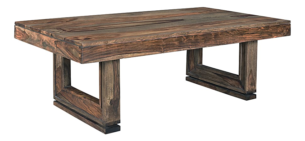 Coast to Coast Brownstone Coffee Table, Brown