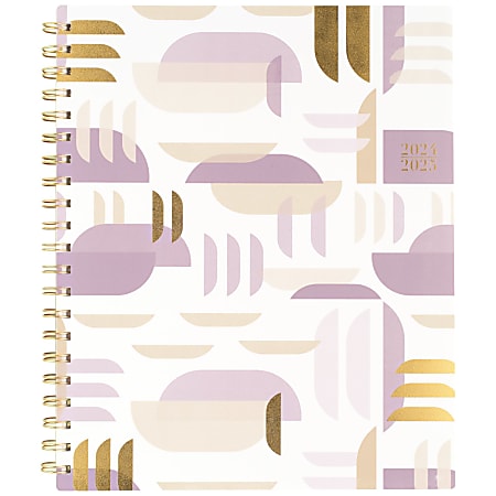 2024-2025 Cambridge® Eclipse Academic Weekly/Monthly Planner, 8-1/2" x 11", Purple, July 2024 To June 2025, 1711-905A