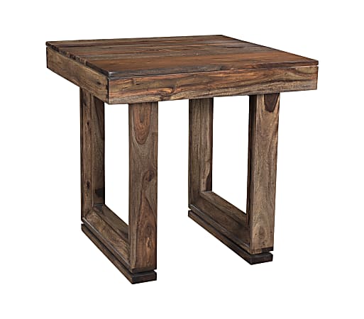 Coast to Coast Brownstone End Table, Brown
