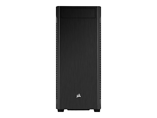 Corsair 110Q Mid-Tower Quiet ATX Case - Mid-tower - Black - Steel, Plastic - 4 x Bay - 1 x 4.72" x Fan(s) Installed - 0 - Mini ITX, Micro ATX, ATX Motherboard Supported - 13.23 lb - 4 x Fan(s) Supported