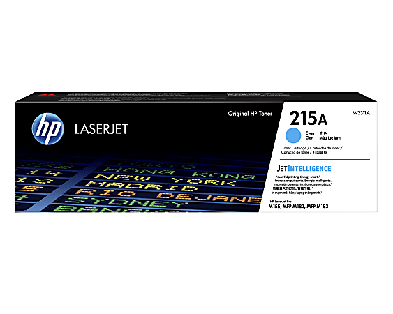 HP 215A Cyan Toner Cartridge, W2311A