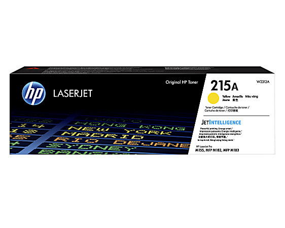 HP 215A Yellow Toner Cartridge, W2312A