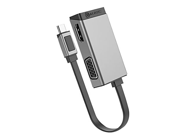 Alogic MagForce Duo Play 2-in-1 Adapter - 1x USB Type C - Male - 1x HDMI Digital Audio/Video - Female, 1x H - ULCVGHDSGR