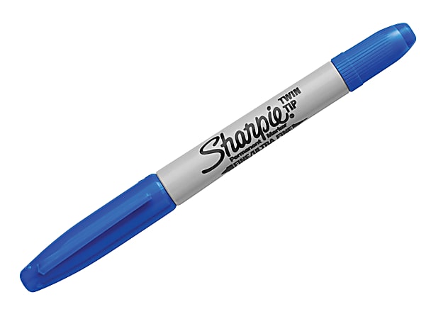 Permanentmarker Blau, Strichstärke Ca. 2-5 Mm - Für Dauerhafte Beschriftungen Auf Vielen Oberflächen