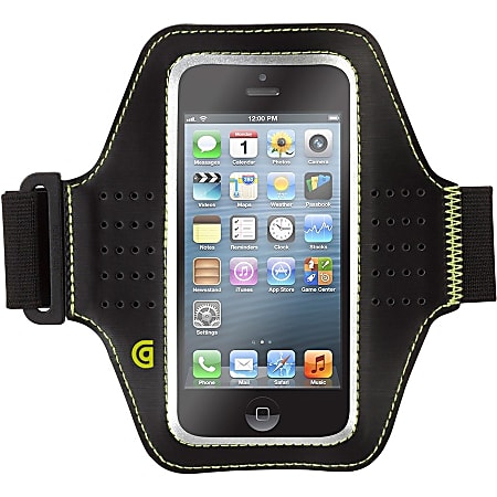 Griffin Trainer Carrying Case (Armband) iPhone 5, iPhone 5S, iPhone 5c, iPod touch - Black - Armband