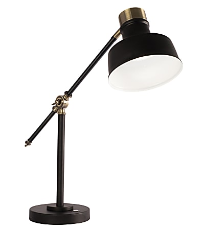 OttLite® Balance LED Desk Lamp, 18"H, Black