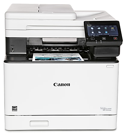 Canon imageCLASS MF753Cdw Wireless Color Laser In One Printer Office Depot