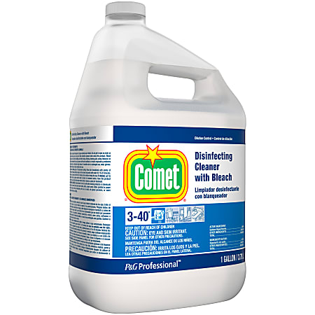 Comet® Professional Disinfecting Cleaner With Bleach, 128 Oz Bottle