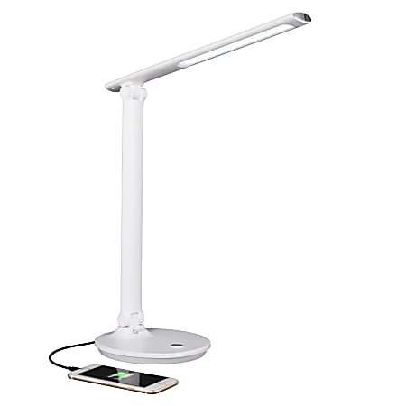 OttLite® Emerge LED Desk Lamp, 23"H, White