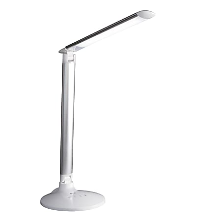 OttLite® Command LED Desk Lamp With Voice Assistant, 29"H, White