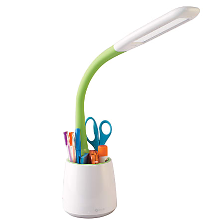 OttLite® Organize LED Desk Lamp, Adjustable Height, 23"H, White