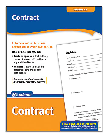 Adams® Legal Contracts