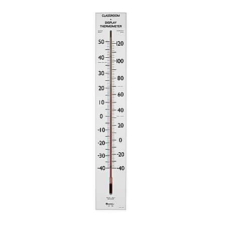 Learning Resources Giant Classroom Thermometer Pre K Grade 12 - Office Depot
