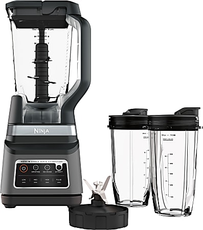 Ninja Mega Kitchen System BlenderFood Processor Black - Office Depot