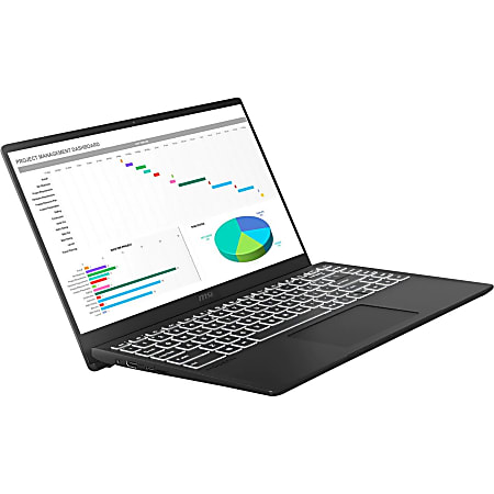 MSI Modern 14 - B10R Modern 14 B10MW-076 14" Gaming Notebook - Full HD - Intel Core i5 10th Gen i5-10210U 1.60 GHz - 8 GB RAM - 512 GB SSD - Onyx Black - Windows 10 - Intel