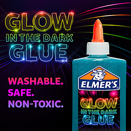 Elmer's Glow In The Dark Liquid Glue - Blue