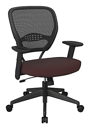 Office Star™ 55 Series Professional AirGrid Back Manager Office Chair, Icon Burgundy