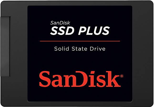 SanDisk® SSD PLUS Solid State Drive, 1TB, Black