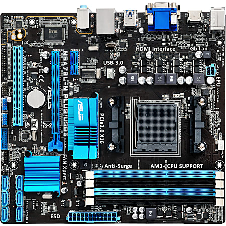 Asus M5A78L-M PLUS/USB3 Desktop Motherboard - AMD Chipset