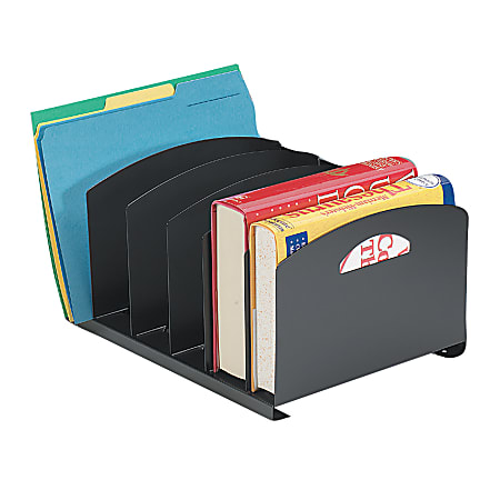 Office Depot Brand 58percent Recycled Adjustable Book Rack Black ...