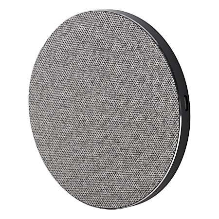 Ativa™ 10W Wireless Qi Charger, Gray, 45872