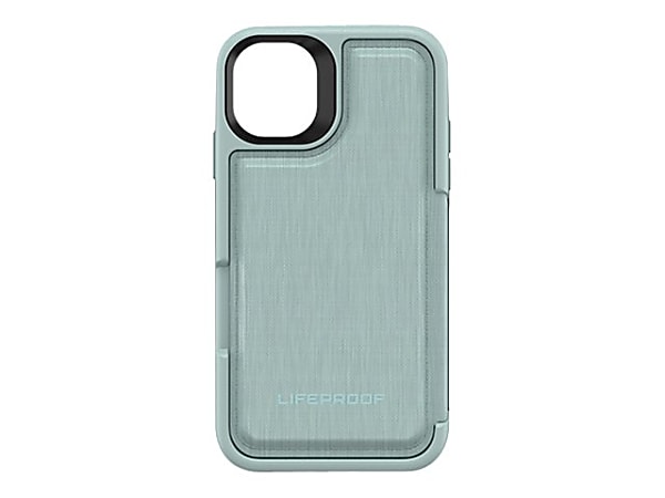 LifeProof FLiP - Flip cover for cell phone - water lily, light blue/green - for Apple iPhone 11