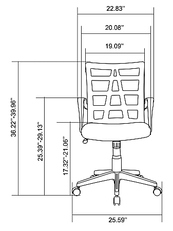 Brenton studio jaxby mesh chair online