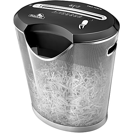 Fellowes® Powershred® HD-10Cs 10-Sheet Cross-Cut Shredder