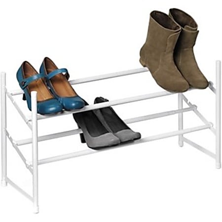 Honey can do best sale 2 tier shoe rack