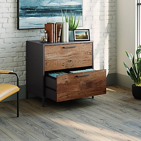 Sauder 2 drawer lateral file shop cabinet
