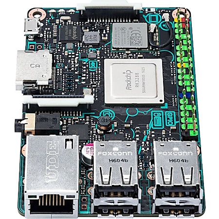 Asus Tinker Board Single Board Computer, ARM Cortex A17, 2GB Memory