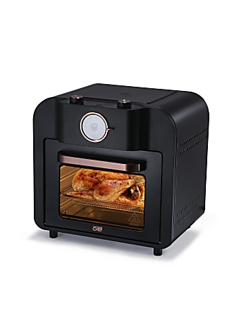 Commercial Chef Air Fryer Multi-Oven, 17 Qt, 14-9/16”H x 14-3/16”W x 12-5/8”D, Black
