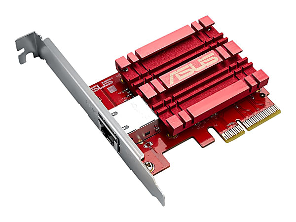 Asus XG-C100C 10Gigabit Ethernet Card - PCI Express - 1 Port(s) - 1 - Twisted Pair - 10GBase-T - Plug-in Card