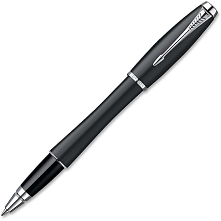 Parker Urban Rollerball Pen - Fine Pen Point - Refillable - Black - 1 Each